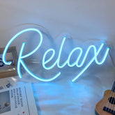 Relax Neon Sign